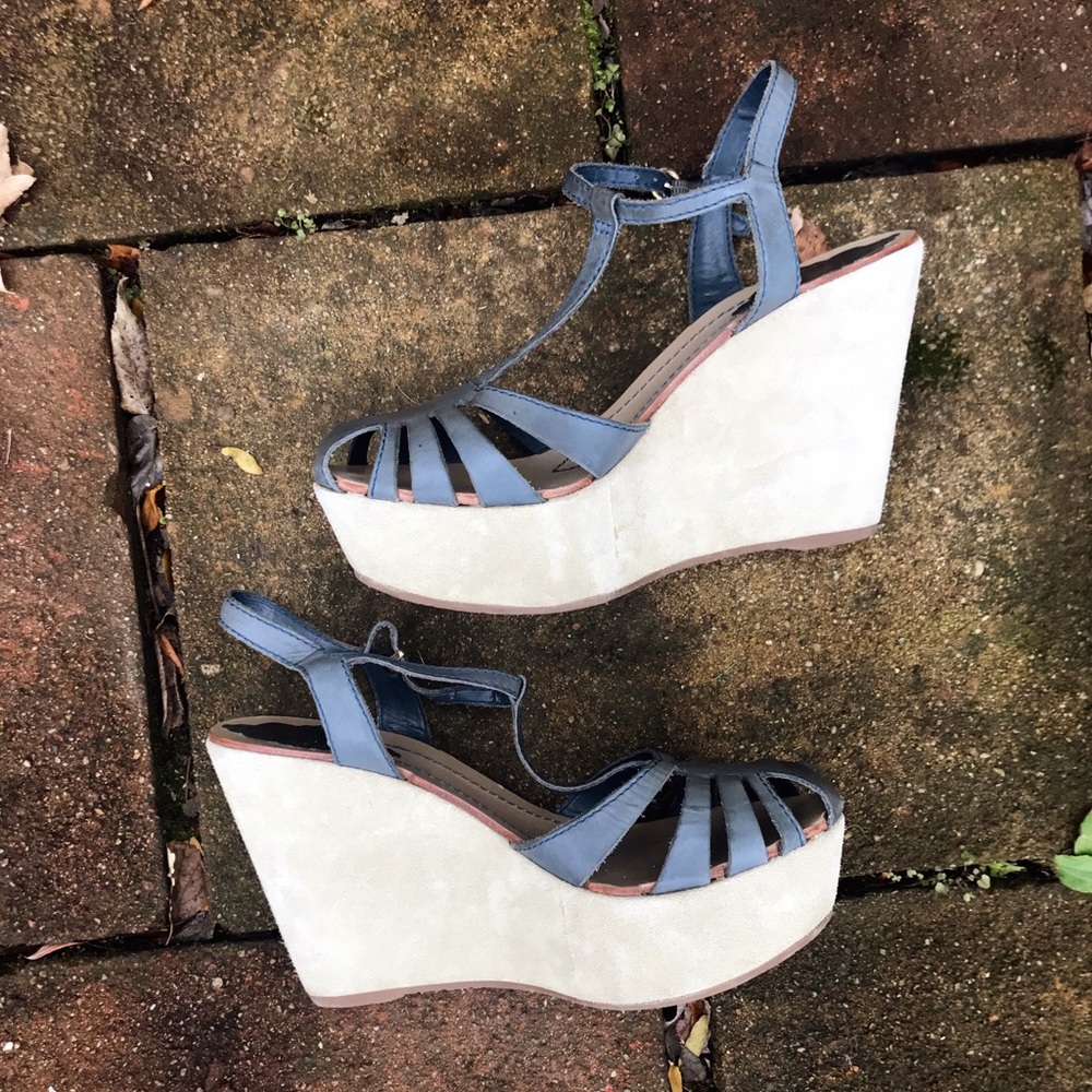 SCHUTZ Platform Wedge Sandal